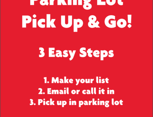 Parking Lot Pick Up and Go